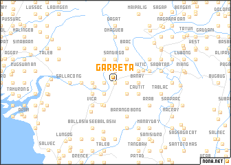 map of Garreta