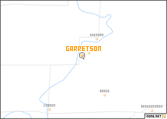 map of Garretson