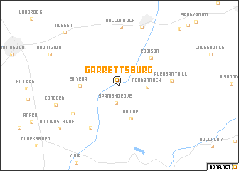 map of Garrettsburg