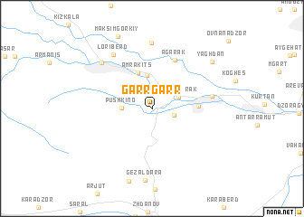 map of Garrgarr