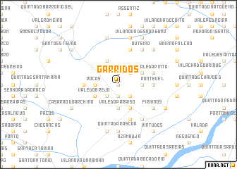 map of Garridos