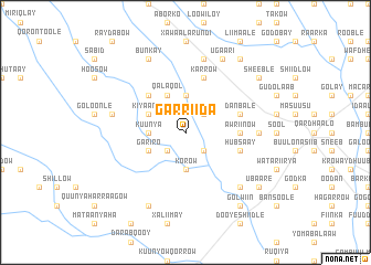map of Garriida