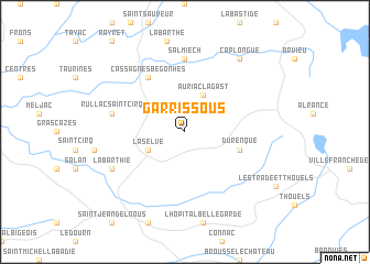 map of Garrissous