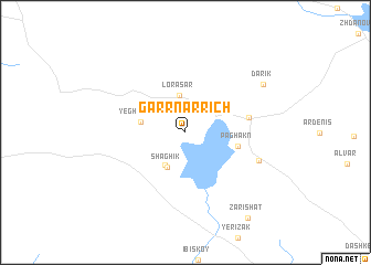 map of Garrnarrich