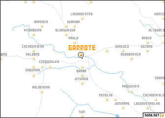 map of Garrote