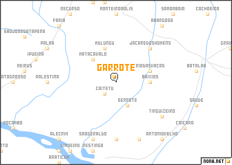map of Garrote