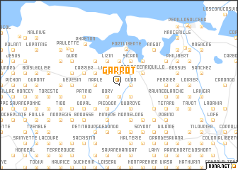 map of Garrot