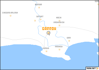 map of Garrow