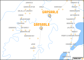 map of Garsaale