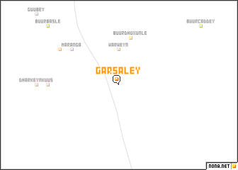 map of Garsaley