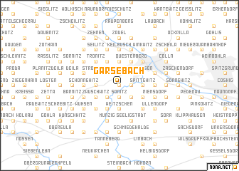 map of Garsebach