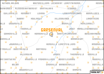 map of Garsenval