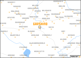 map of Garshino