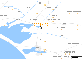 map of Garshino