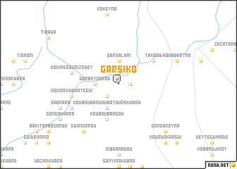 map of Garsiko