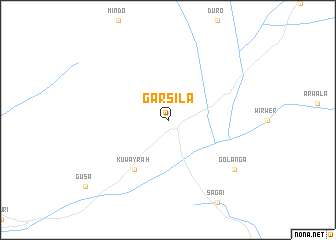 map of Garsila