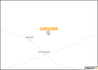 map of Garsisar