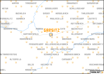 map of Garsitz