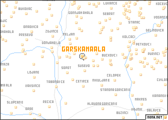 map of Garska Maala