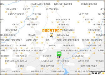 map of Garstedt