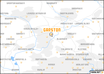 map of Garston