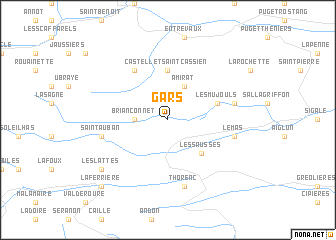 map of Gars