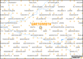 map of Gärtenroth