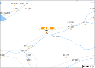 map of Gartland