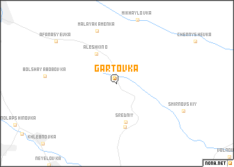 map of Gartovka