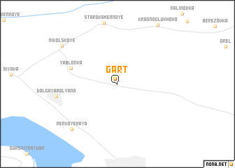 map of Gart