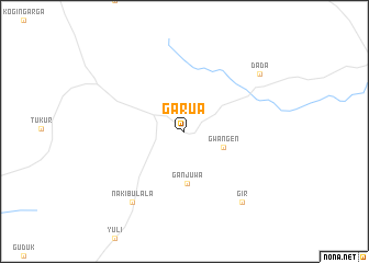 map of Garua