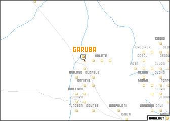 map of Garuba