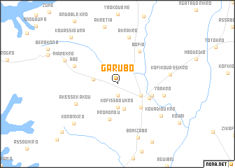 map of Garubo