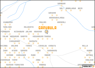 map of Garubula