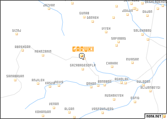 map of Garūkī