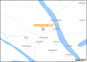 map of Garun Doile