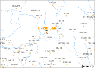 map of Garungga