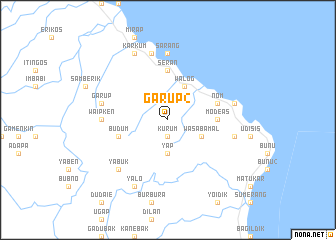 map of Garup 2