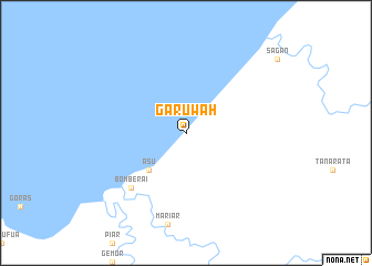 map of Garuwah