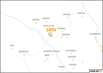 map of Garū