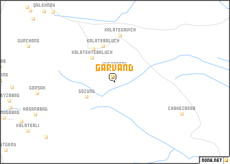 map of Garvand
