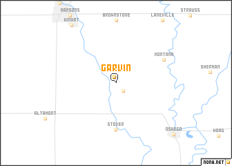 map of Garvin