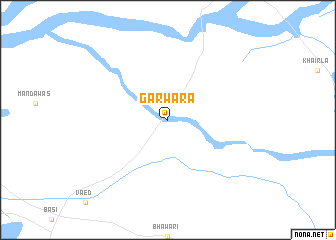 map of Garwāra