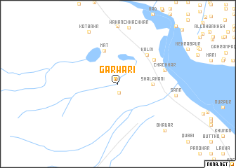 map of Garwāri