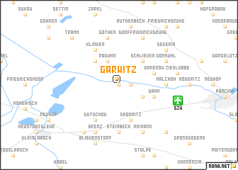 map of Garwitz