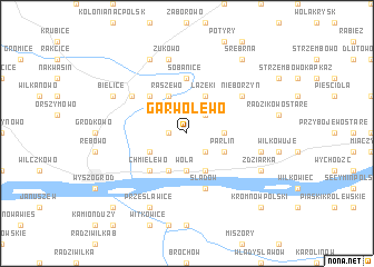 map of Garwolewo