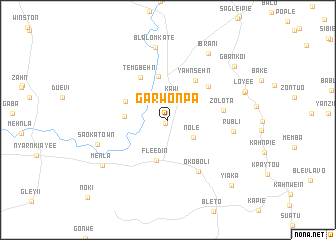 map of Garwonpa