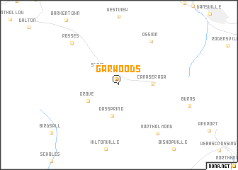 map of Garwoods