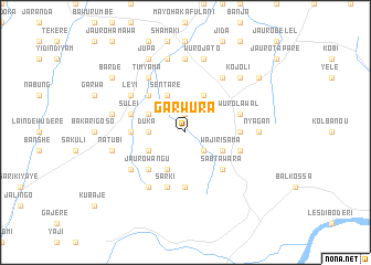 map of Garwura