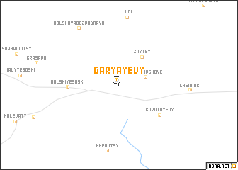 map of Garyayevy